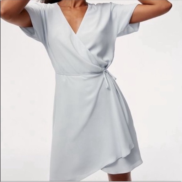 babaton wrap dress